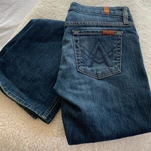 7 for all mankind bootcut jeans size 26